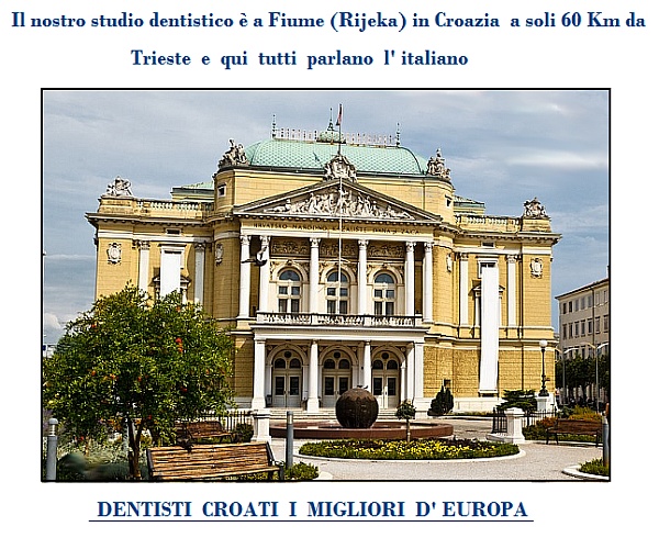  Il nostro studio dentistico a Fiume (Rijeka)   il migliore della Croazia